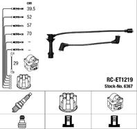 Провода зажигания (к-т) rc-et1219