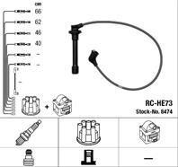 [8474] NGK Провода высоковольтные NGK HONDA ACCORD/CIVIC -01/HR-V RC-HE73 [8474]