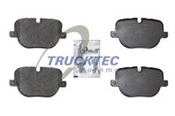 BRAKE PAD SET, DISC BRAKE REAR AXLE, EXCL. WEAR WA