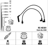 Провода зажигания (к-т) RC-HD301