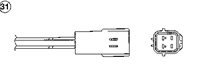Oza629w5 кислородный датчик 0018