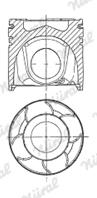 Поршень комплект 108.00mm  D0836 4v Euro3
