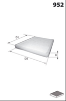 Фильтр салона с активированным углем