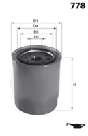 Фильтр масляный двигателя