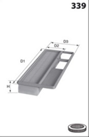 JLP9197_фильтр воздушный! MB W220/C230/R230 5.5/6.0 02&gt