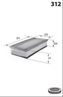 Elp3893_фильтр воздушный! citroen c4 2.0i 04> peu Elp3893_фильтр воздушный! citroen c4 2.0i 04> peu