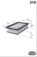 Фильтр воздушный meriva