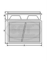 SCT SB 009 фильтр возд.Honda Legend 3.2 91- Mot. C32A