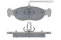 SP 214 PR тормозные колодки