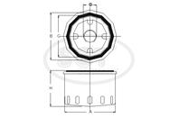 Масляный фильтр   IVECO/FIAT DAILY/DUCATO 02-