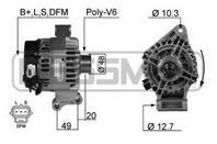 210357 генератор ford focus/c-max