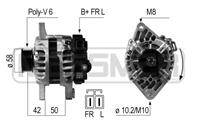 Генератор HYUNDAI SOLARIS/KIA RIO 1.4/1.6 11- 90A