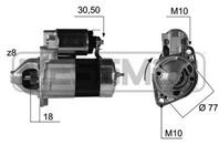 Стартер HYUNDAI SONATA IV 98-/SANTA FE 00- 2.4 MT