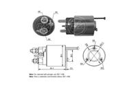 Реле втягивающее  Citroen Xantia/Xsara/ZX/JPX/Jeep