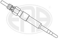 Свеча накала audi/vw 1.9tdi 10.03-, 7v