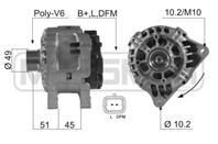 Генератор Citroen Berlingo/C2-C8/Jumpy/Xsara/Fiat Ulysse/Lancia Phedra/Peugeot