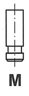 Впускной клапан (34x8x128,7mm) MERCEDES FAP B MERCEDES ATEGO, ATEGO 2