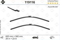 SWF Щетка стеклоочистителя к-т 119116