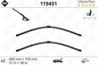 SWF119 451_!щётки плоские к-т 800/32 + 700/28 Citroen C4 Picasso/Grand Picasso 06&gt