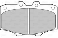 Комплект тормозных колодок, дисковый тормоз