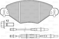 Колодки торм пер C5 2 0
