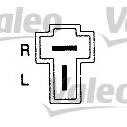 VALEO 600 030 Генератор HYUNDAI SANTA FE 2.0 -06 65A