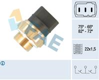 Термовыключатель  вентилятор радиатора