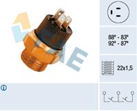 37800FAE_датчик включения вентилятора! Peugeot 205/309 1.1-2.0i/1.8D/TD/1.9D/TD