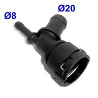 Фланец двигателя системы охлаждения