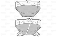 Колодки тормозные задние toyota celica 99- corolla 00- prius 1.5 00- yaris 99-
