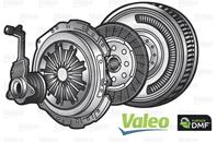 Clutch kit with dual mass flywheel and pneumatic bearing