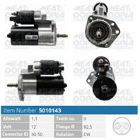 Стартер 12V 1 1KW Seat Ibiza II  VW Golf III