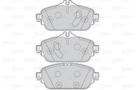 Колодки тормозные MERCEDES W205 14- передние L 144мм.
