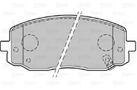 Колодки тормозные передние