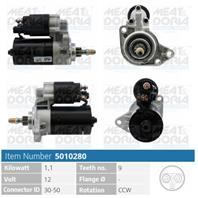 Стартер 12V 1 1KW Audi A3 (8L1)  VW Polo III