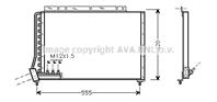 Радиатор кондиционера volvo: 940 (944) 2.4 td intercooler 90 - 94 , 940 ii (944) 2.4 td interc. 94 -