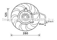 Вентилятор audi 100 a6 s4 s6 92-96