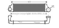 Интеркулер bmw: 3 (e46) 318 d/320 d 98 - 05   3 compact (e46) 320 td 01 - 05   3 touring (e46) 318 ...