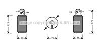 Ava msd050_осушитель конд. ! mb sprinter 95-00