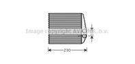 AVA COOLING SYSTEMS OLA6355 Радиатор отопителя SAAB 9-3 / OPEL VECTRA C 1.6-3.2/2.0T/2.3T/1.9D-3.0D