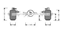 Ava msd003_осушитель кондиционера! mb c124/w124/s