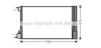Конденсер OPEL INSIGNIA 1.6T-2.8T/2.0TD 08-