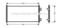 AVA FD5303_=8FC 351 300-751=FD5303=NS94577=GR925557 [4471423] !радиатор конд. F