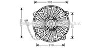 Ava pe7529_вентилятор охлаждения! peugeot 307 1.6