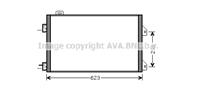 Конденсер RENAULT CLIO II 1.5 DCi 10/03- Конденсер RENAULT CLIO II 1.5 DCi 10/03-