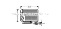 AVA HY6142_радиатор печки! Hyundai Santa Fe All 0
