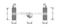 AVA OLD371_=NS95386=GR931396=8FT 351 198-611 [1618304] !осушитель конд. Opel Co