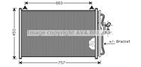 Радиатор кондиционера ford: maverick 2.0 16v/2.3 1