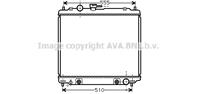 AVA MT2138 Радиатор MITSUBISHI PAJERO II 2.8TD 94-00