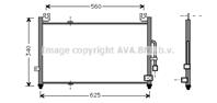 AVA COOLING MZ5104 Конденсер MAZDA 323 1.3-1.8/2.0D 94-99 AVA COOLING MZ5104 Конденсер MAZDA 323 1.3-1.8/2.0D 94-99